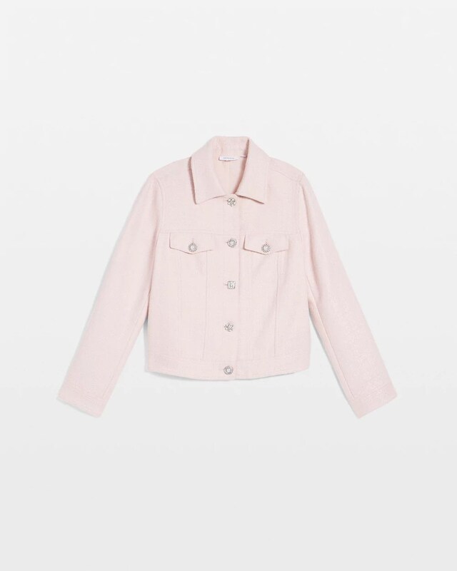 Boucle Casual Jacket - image 5